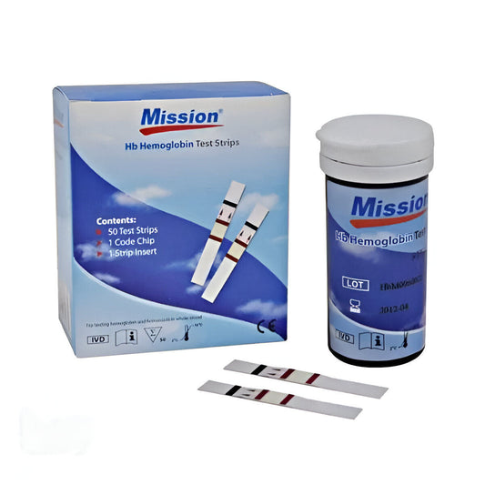 Mission Hb Strip - Pack of 50 Strips