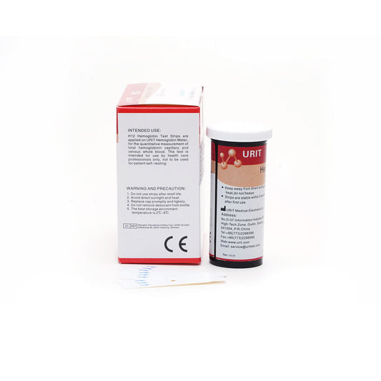 Accurex Urit Hemoglobin Test  H12 Strips - 50 Strips